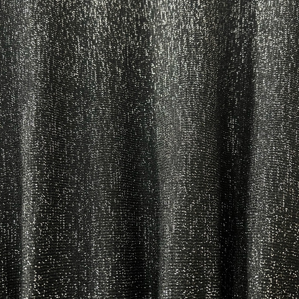 Capsule Women’s Sparkle Midi Metallic Dress in Black and Silver Size 8/10 - Picture 2 of 8